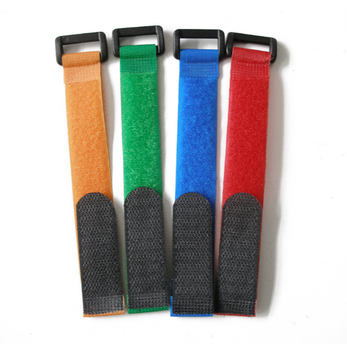 Carrying book strap, adjustable elastic buckle hook and loop fastener strap