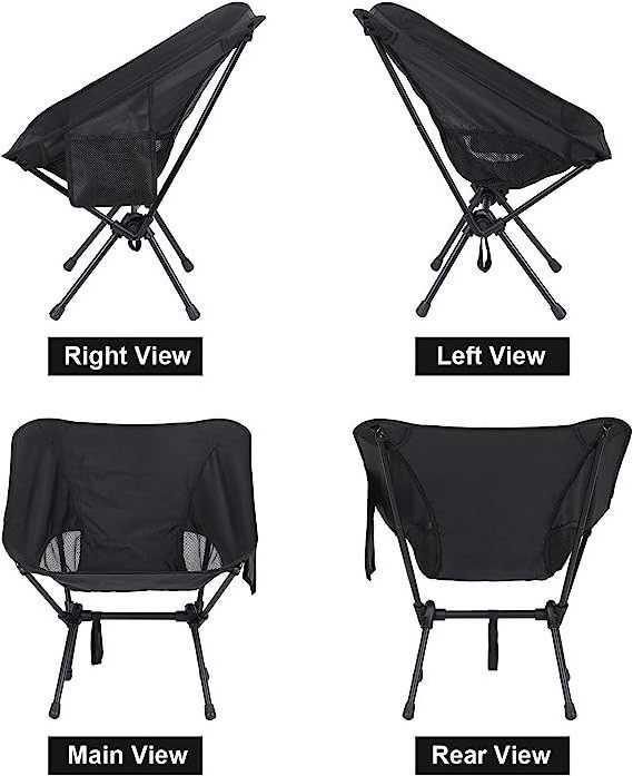 Adults Use Padded Comfortable Oversized Club Camping,Moon Chairs Support 500 LBS Capacity/