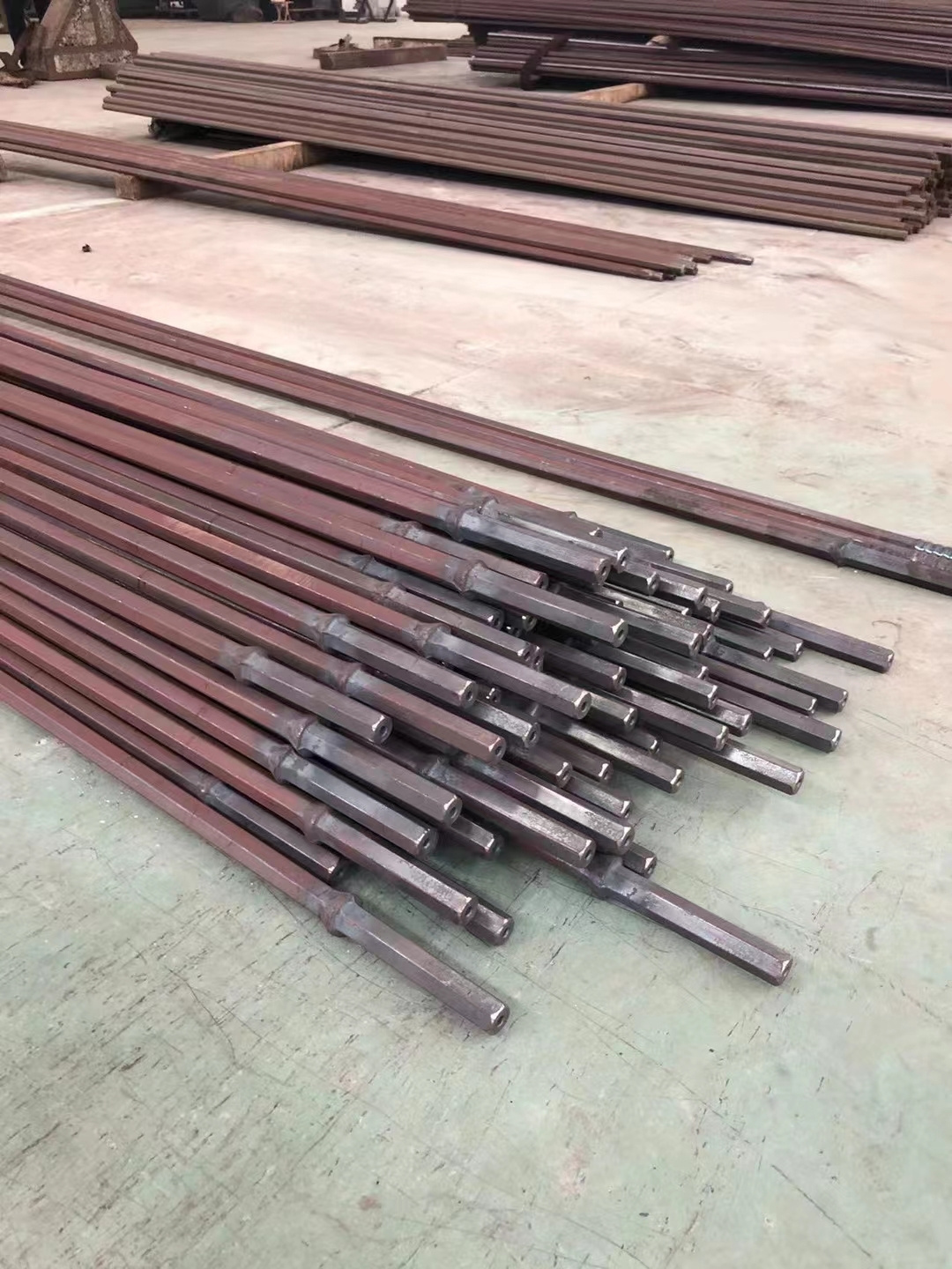 tapered thread drilling rods h22 tapered mining rock drill rod for sale