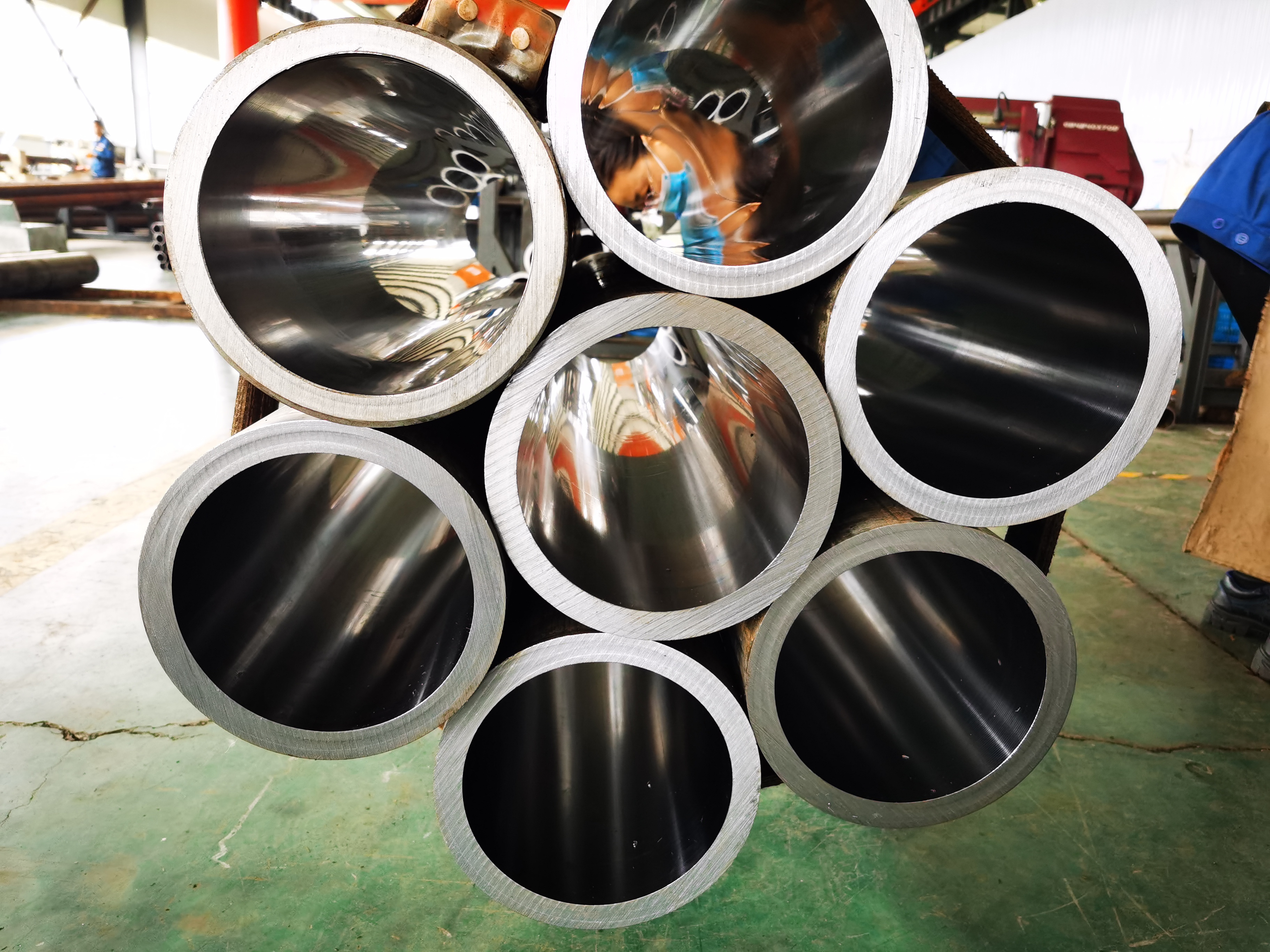 SRB stkm13c ST52 C20 cold drawn honed tubing hydraulic Cylinder pipe honed seamless steel tube