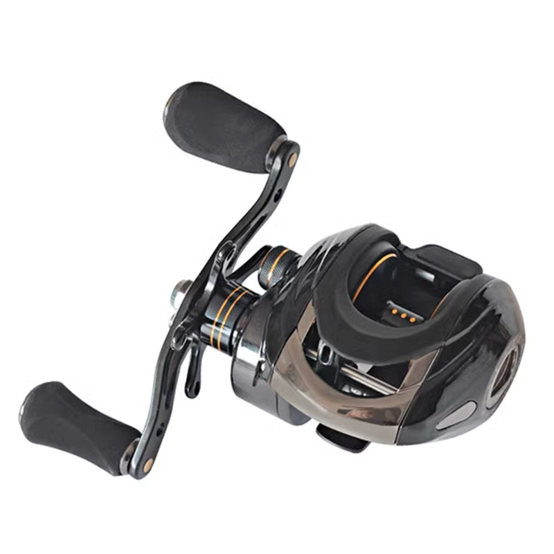 ABT-03 Magnetic brake system left right hand large capacity metal wire cup jigging reel fishing baitcasting reel