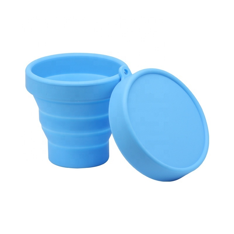 Outdoor High Quality  Collapsible Silicone Cup Foldable Water Cup For Travel