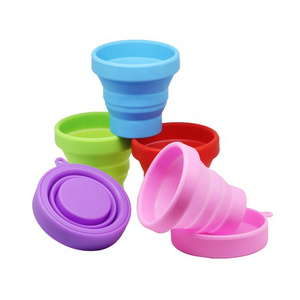 Outdoor High Quality  Collapsible Silicone Cup Foldable Water Cup For Travel