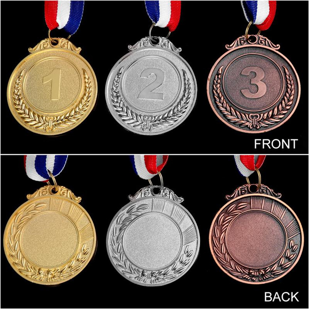 Manufacturer Custom Boxing Medal Gold Sliver Trophies Medals Plaques Plastic Metal Medallion