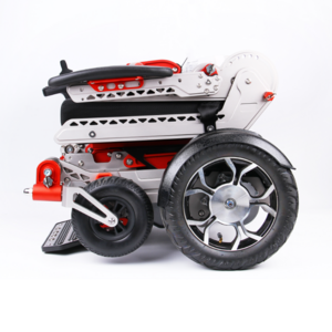 Hot Sale Portable Folding Aluminum Electric Wheelchair Lithium Battery Lightweight Electric Wheel Chair For Elder