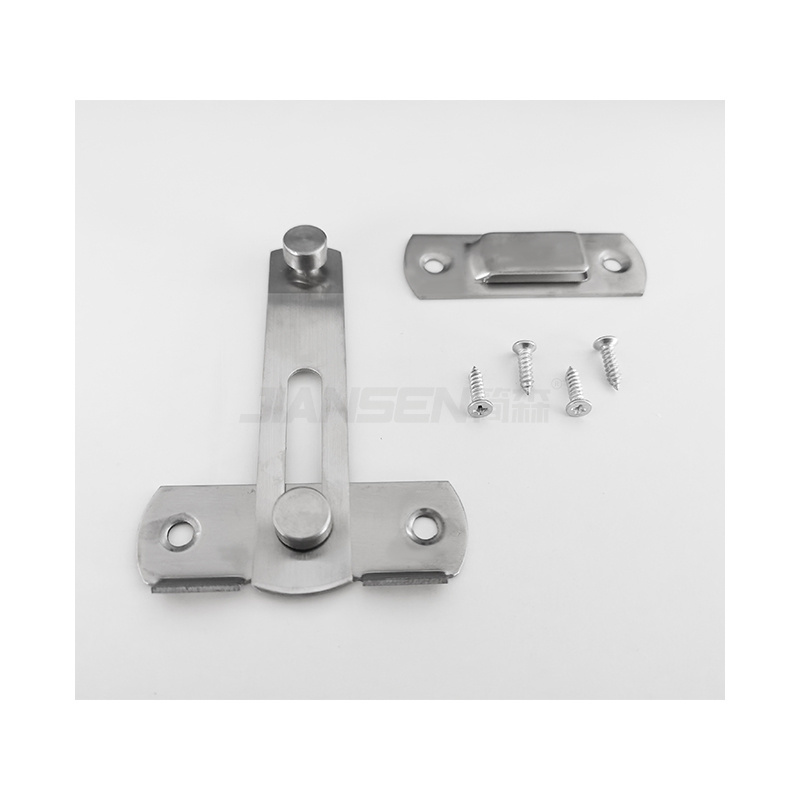 90 Degree Flip Stainless Steel Door Bolt Latch Cabinet Door Lock Furniture Hardware Accessories