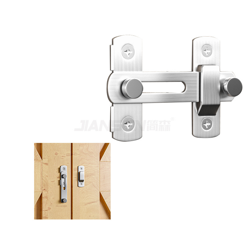 90 Degree Flip Stainless Steel Door Bolt Latch Cabinet Door Lock Furniture Hardware Accessories