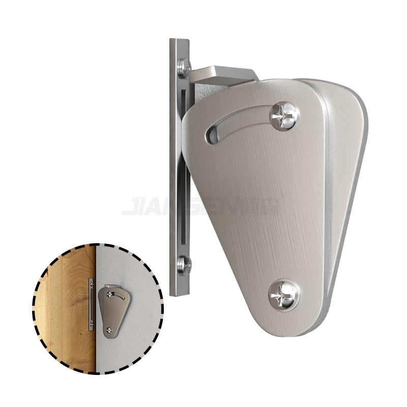 Stainless steel Barn Door Latch Sliding Doors Hasp Lock For Window Cabinet Garage And Shed Flip Gate