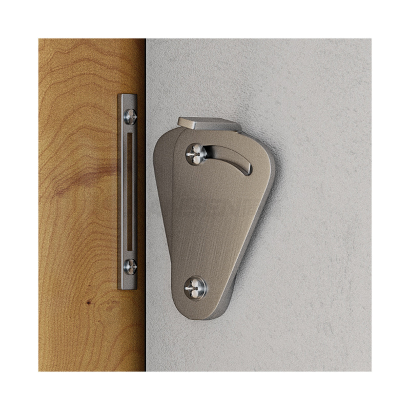 Stainless steel Barn Door Latch Sliding Doors Hasp Lock For Window Cabinet Garage And Shed Flip Gate