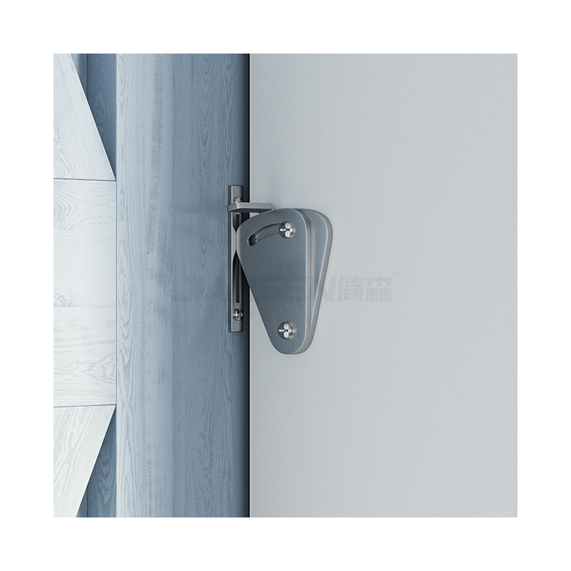 Stainless steel Barn Door Latch Sliding Doors Hasp Lock For Window Cabinet Garage And Shed Flip Gate