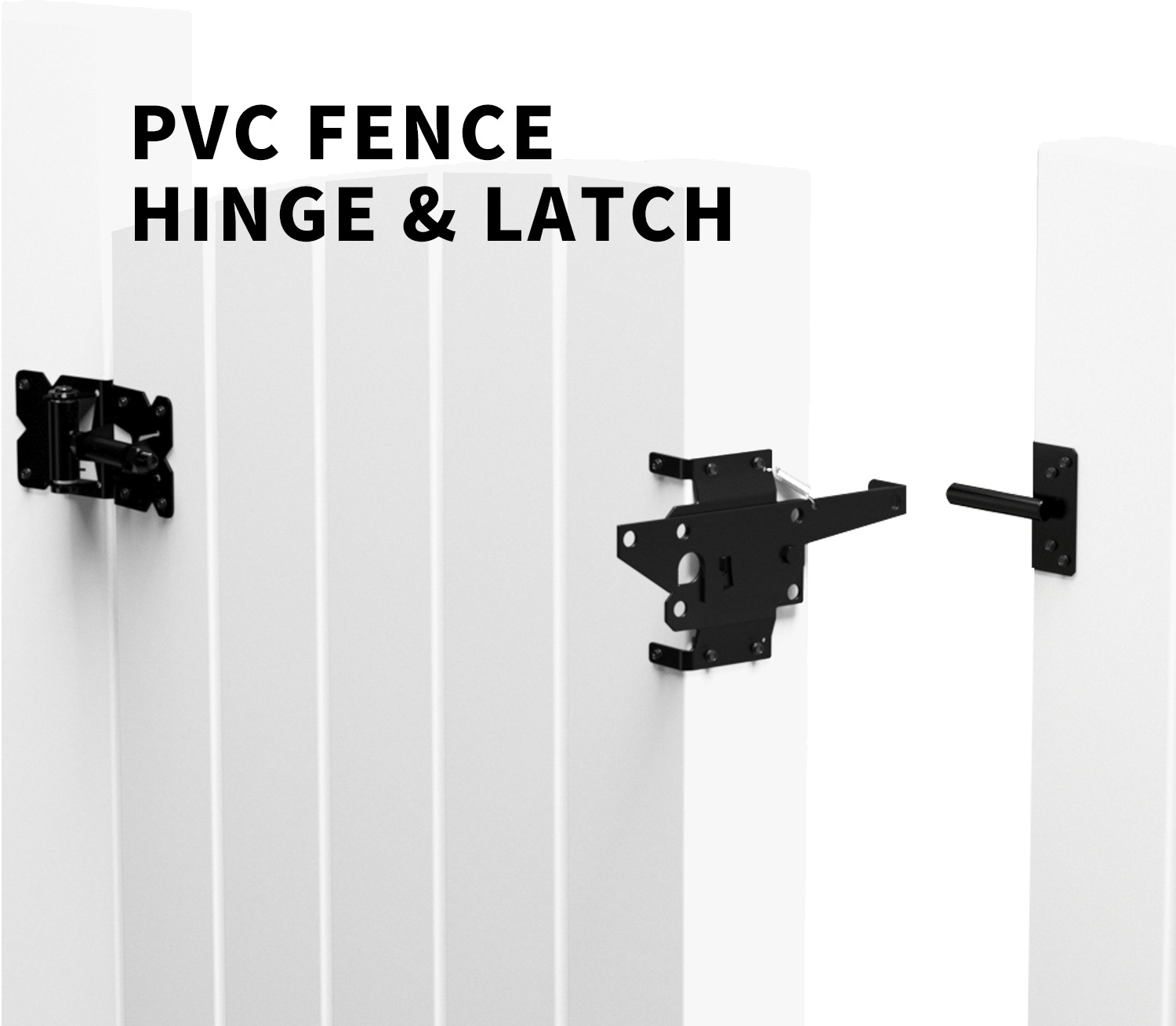 Heavy Duty Self Closing Iron Gate Metal Farm Vinnyl Fence Panels Garden Hinge Hardware Fence Gate Hinge