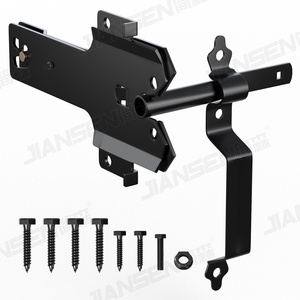 Wholesale OEM Size American Style Vinyl/PVC Guardrail Door Latch Wood Fence Stainless Steel Door Lock Fence Metal Accessories