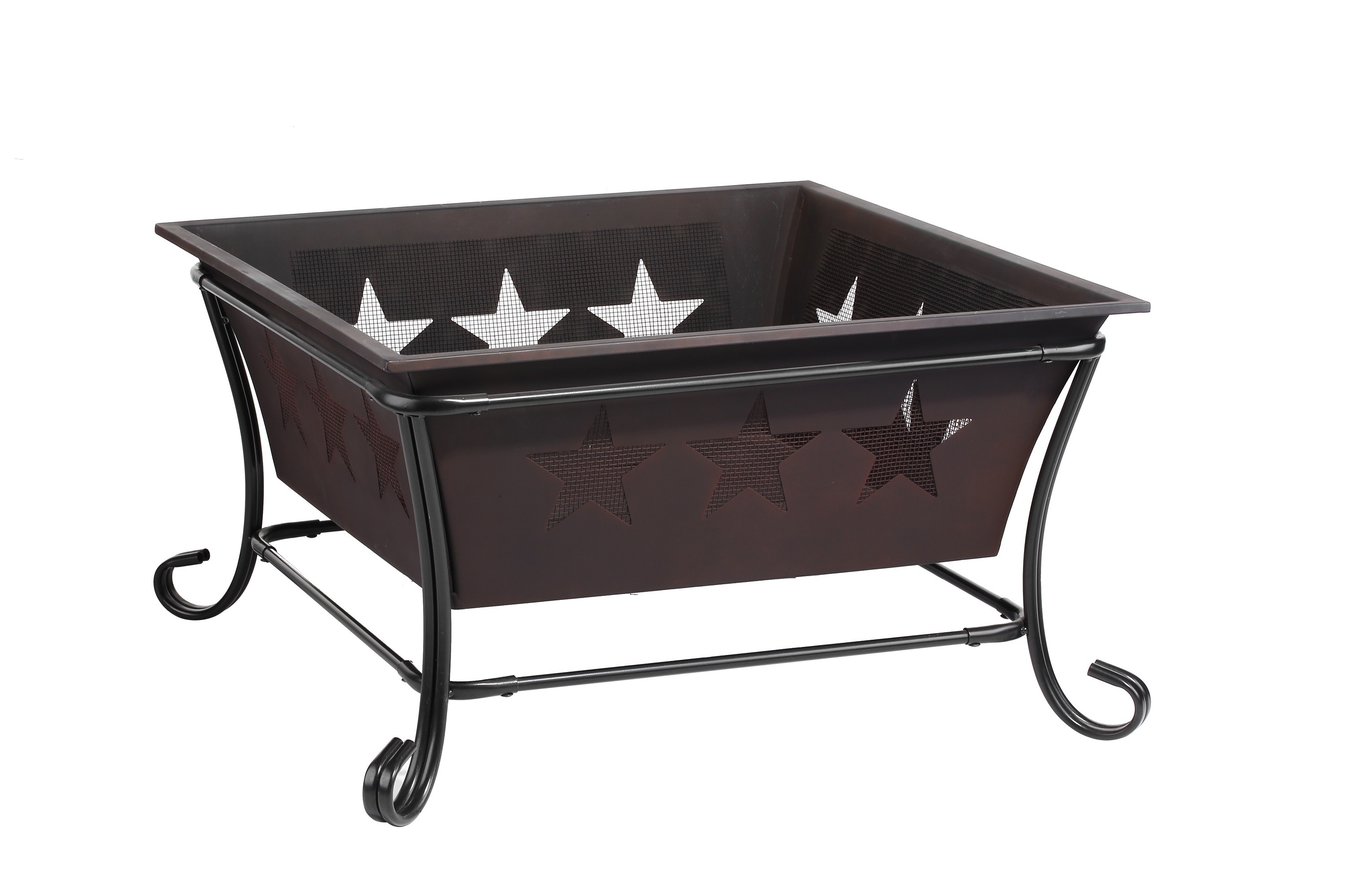 Fashion Square steel fire pit Cheap Backyard Patio Big Sky Stars Bowl Fire pit