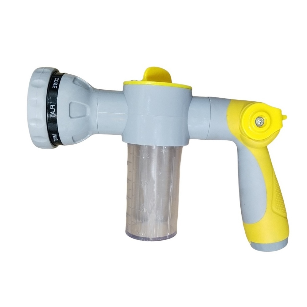 8-Function Car Wash Spray Nozzle Cleaning Tools Garden Watering  Sprinkler Irrigation High-Pressure Water Gun With Soap