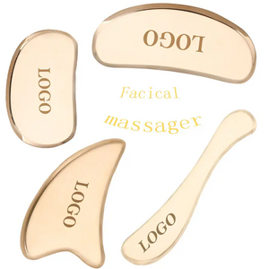 dropshipping products 2024 skin care tools natural real beauty face massager guasha set guasha massager