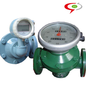 JuGuan Factory Supply Mechanical Diesel Flowmeter High Viscosity Asphalt Flow Meter Oval Gear Flow Meter