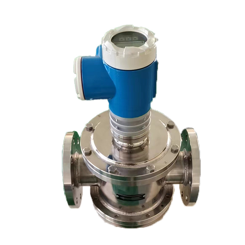 JIANT Stainless Steel and Cast Iron Heavy Oil Flow Meter Oval Gear Flowmeter for Fuel Measurement