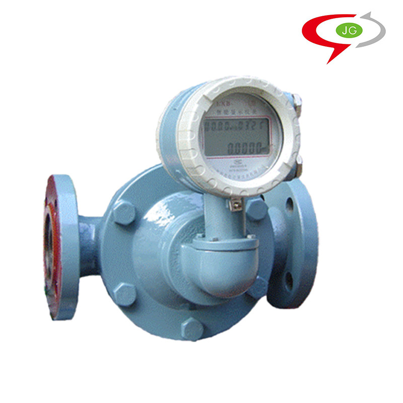 JuGuan Factory Supply Mechanical Diesel Flowmeter High Viscosity Asphalt Flow Meter Oval Gear Flow Meter