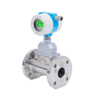 JGLWQ gas turbine flow meter with LCD SS304/SS316 pulse 4-20mA output 24VDC Natural Flowmeter