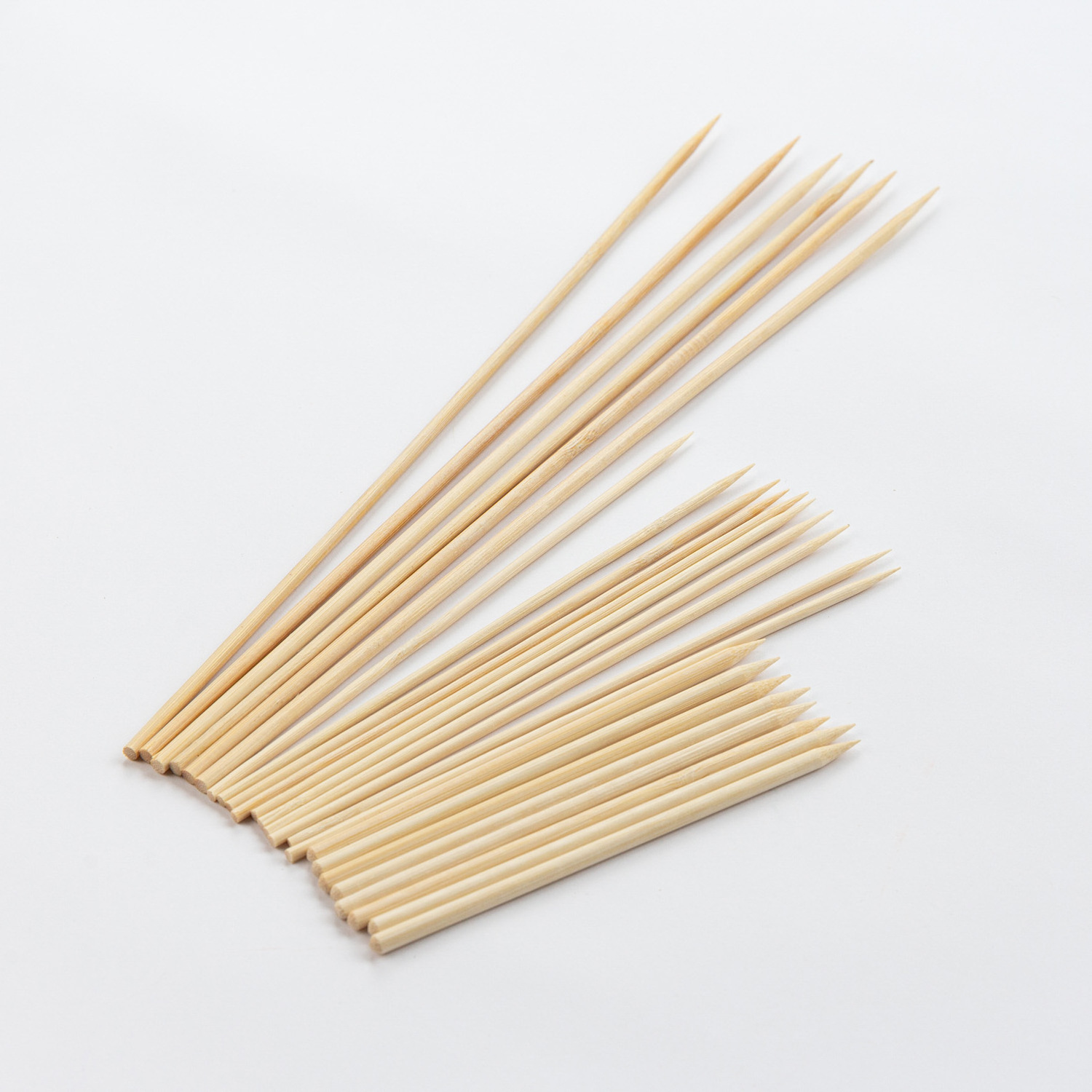 China Wholesale Disposable Round Bamboo Barbecue Sticks For Bbq Barbecue Skewer Bbq Skewers