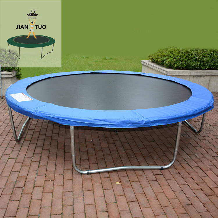 JianTuo Sports Round 183cm 244cm 305cm 366cm 396cm 427cm 457cm 487cm Children Garden Trampoline With Enclosure Net