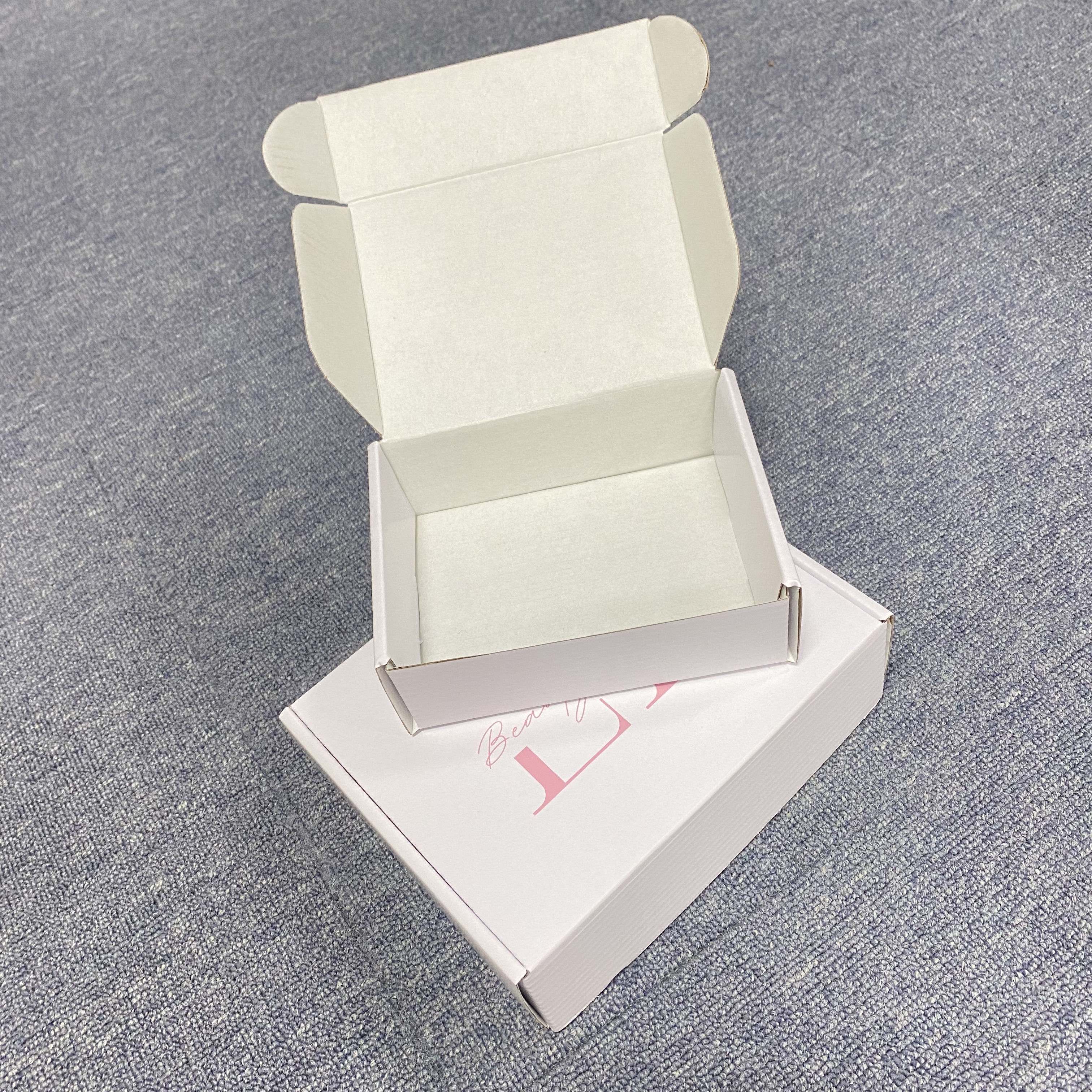 Popular Wholesale Custom   jewelry box  filled paper box for jewelry packaging wax coated paper food box Soap Kraft Paper