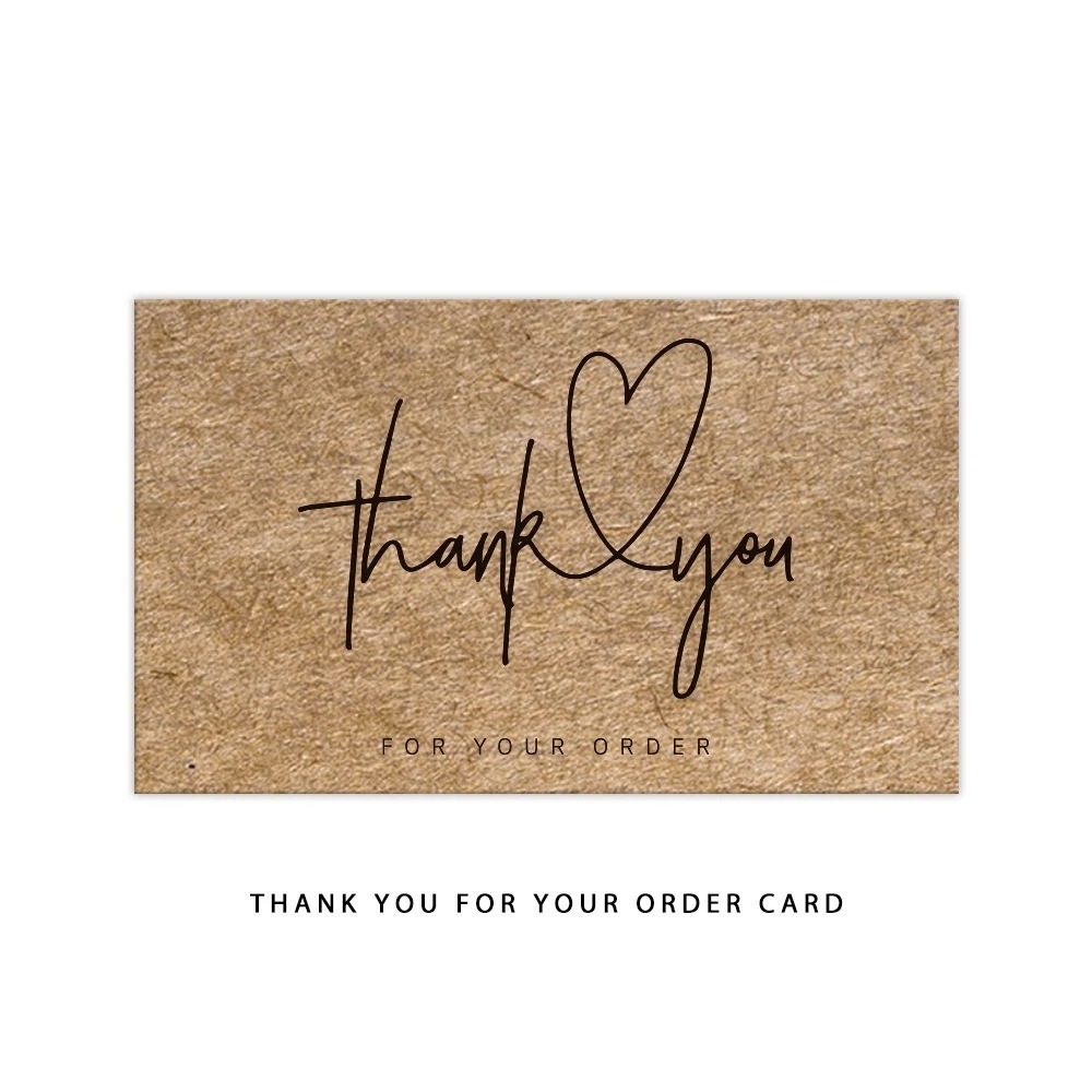 Business Thank You   custom logo paper jewelry display card necklace custom  cards front and back paper printing business cards