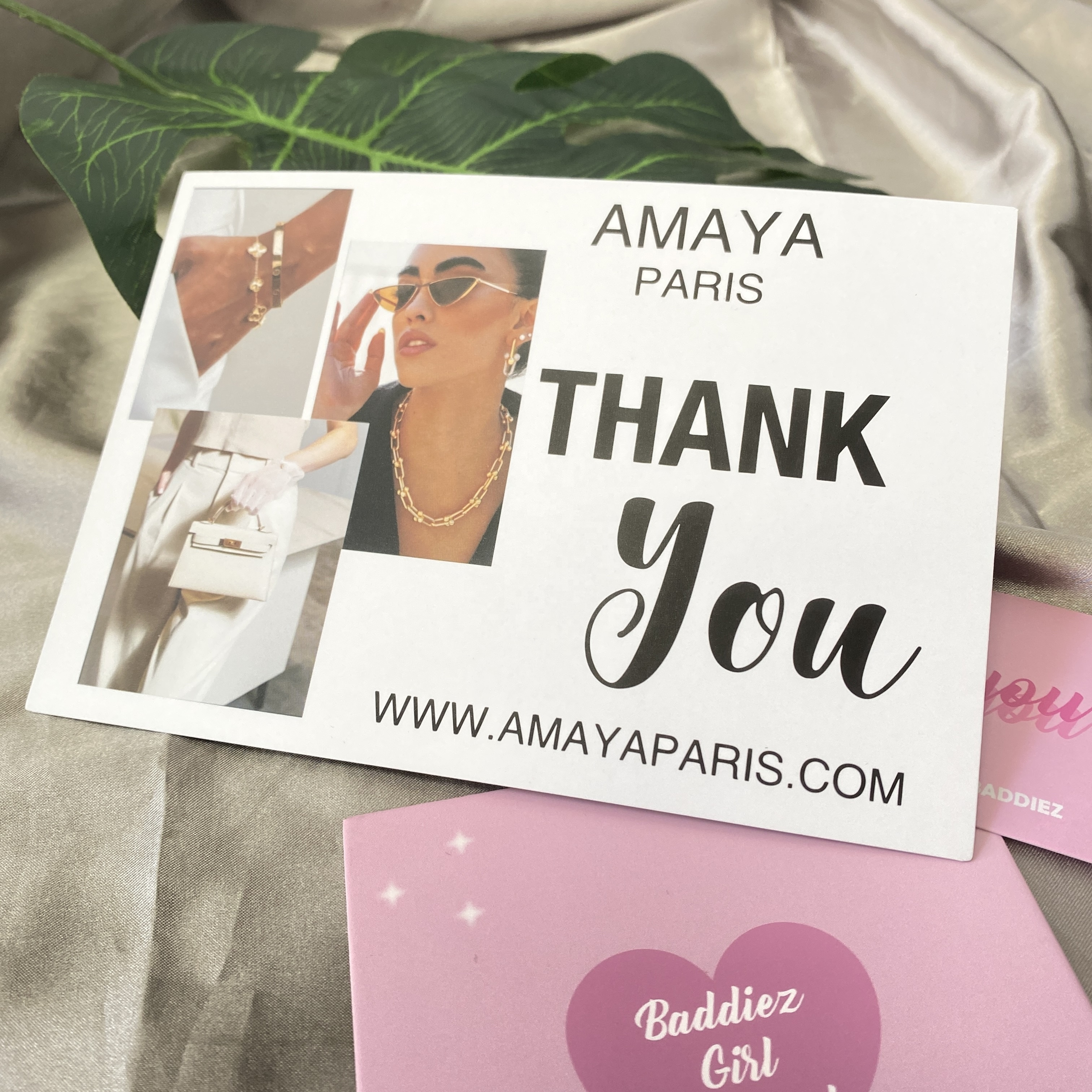 Custom Printed Large Size Thank You Cards Recycled Paper Luxury Paper Thank You Cards