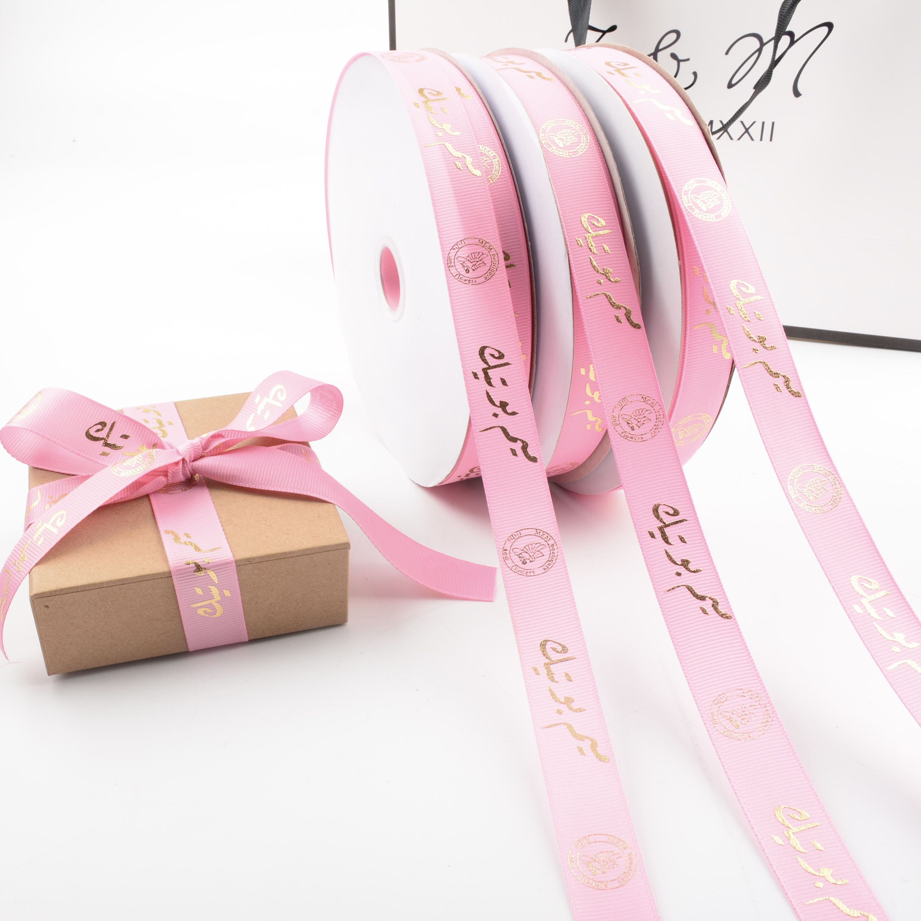 Wholesale Wire Organza Ribbon For Gift Wrap Flower Packaging Solid Color Fishtail Yarn Ribbon