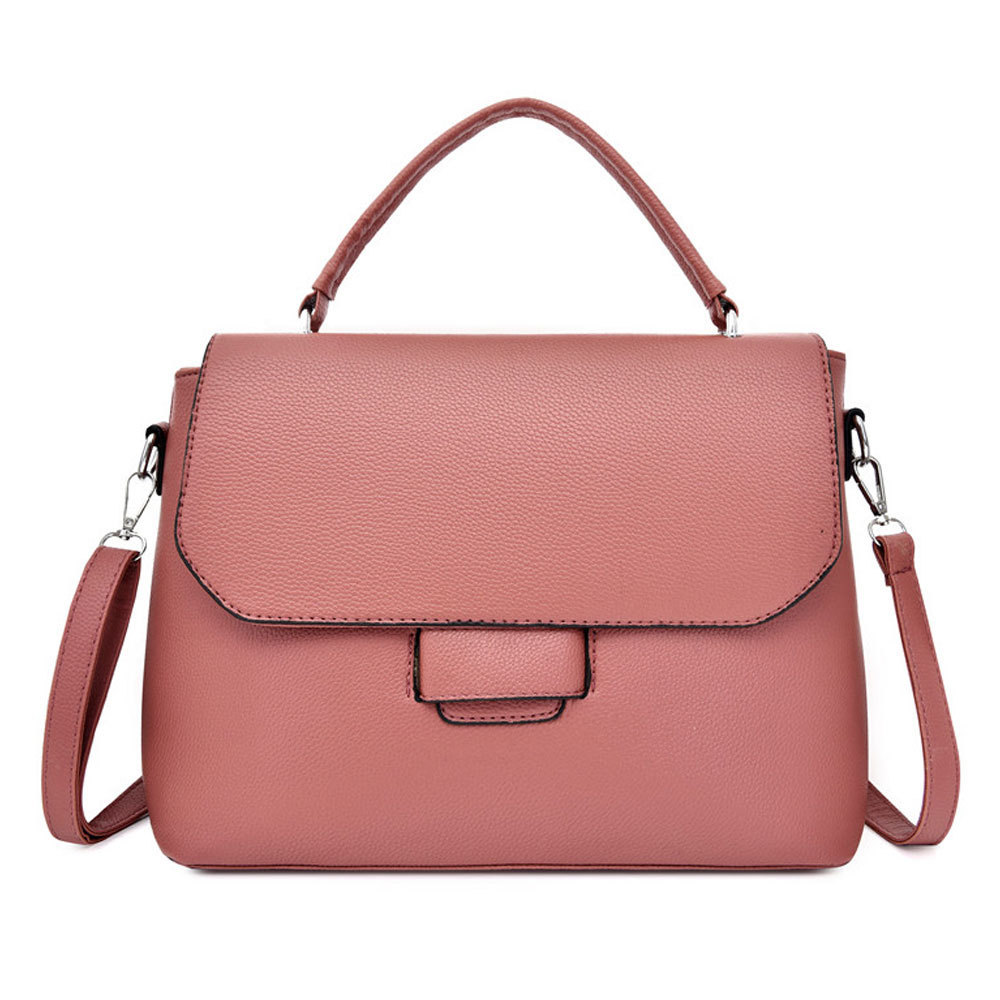 JINGPIN pu leather handbags popular bags women handbags