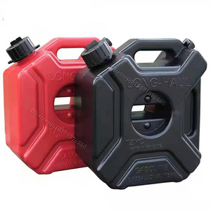 Fuel Jerry Cans High Quality 10 Liter Mini Diesel Yellow Customized Bubble Bag Plastic Fuel Jerry Can Black Custom Gasoline QR