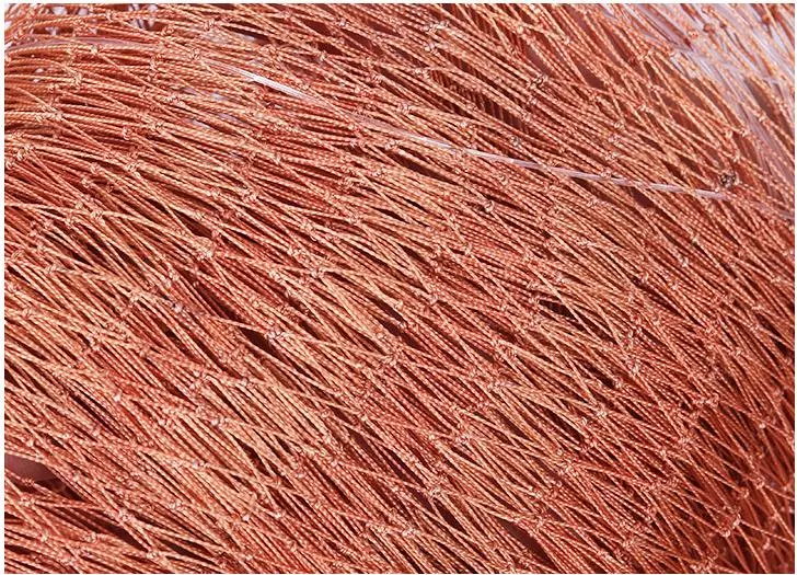 factory sale brown nylon 4~12 Feet casting nets for river and lake fishing cast nets