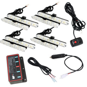 Universal high bright strobe light one tow eight clip lights car mid-grid flashing lights 48led