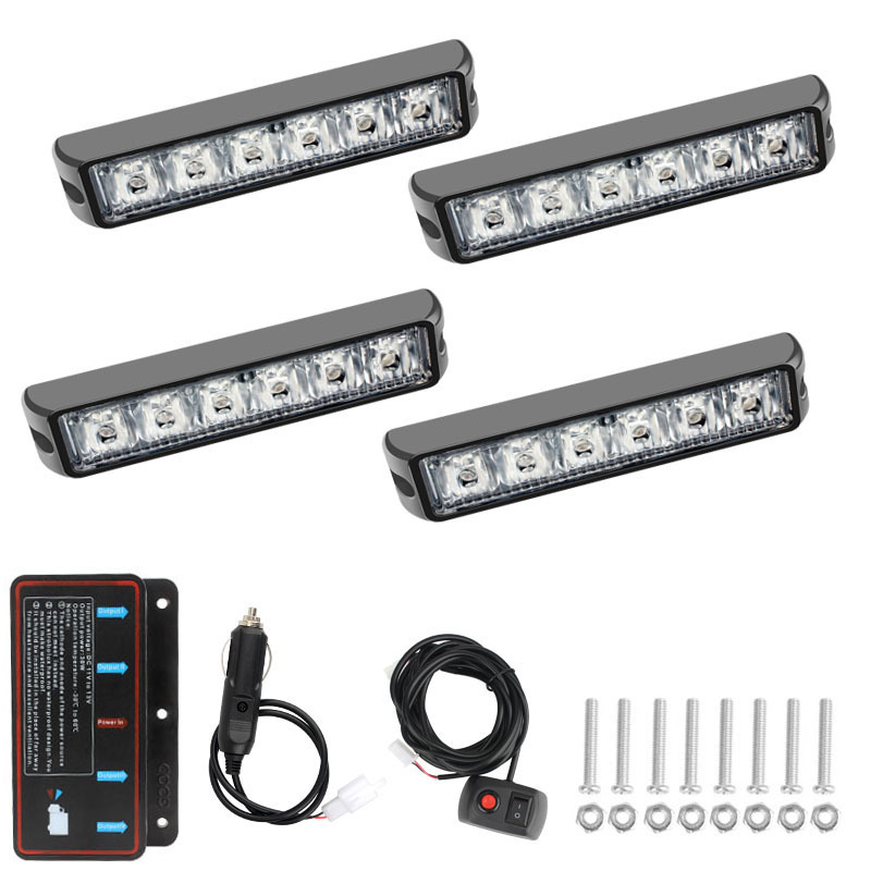 Universal high bright strobe light 24 LED one to 6 LED