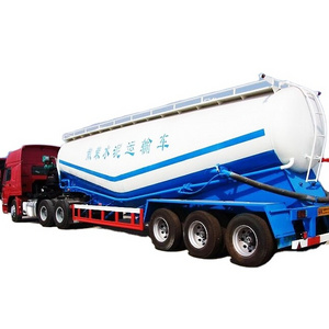 Brand New 3 Axle  Bulk Cement Tank Fly Ash Cement Bulker Silo Tanker Pneumatic Semi Truck Trailer For Sale