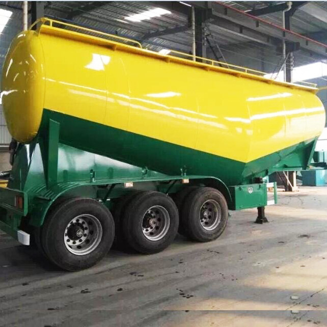 Brand New 3 Axle  Bulk Cement Tank Fly Ash Cement Bulker Silo Tanker Pneumatic Semi Truck Trailer For Sale