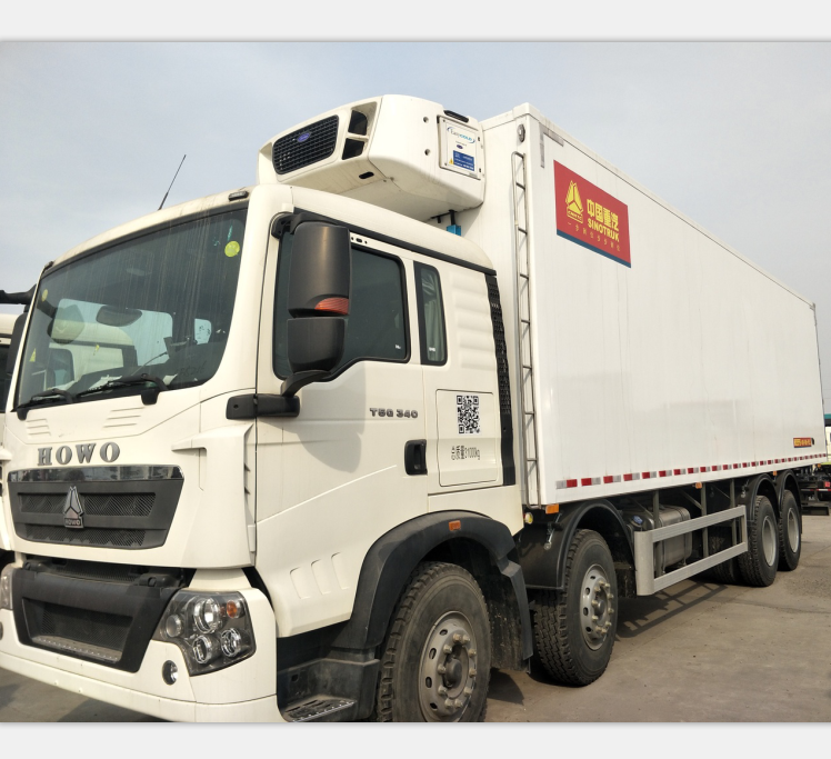 Competitive Price Fresh Meat Refrigeration Truck Refrigerated Cold Room Van Truck for Sale Refrigerator Truck 251 - 350hp 95KM/H