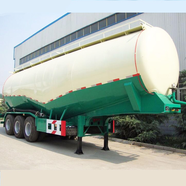 Brand New 3 Axle  Bulk Cement Tank Fly Ash Cement Bulker Silo Tanker Pneumatic Semi Truck Trailer For Sale