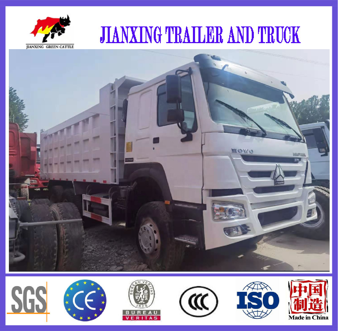 China Export Sinotruk 6x4 HOWO Dumping Truck 3 Ton Crane Flatbed Truck 12 Wheeler 371hp Dumper 30ton Cummins Tipper Dump Truck