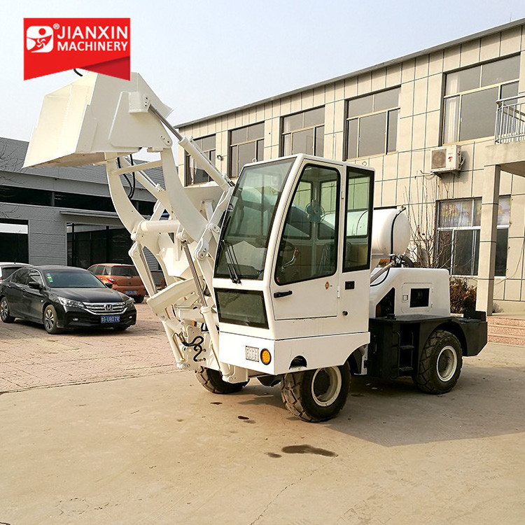 Self Loading Concrete Mixer Truck 1000 1m3 Capacity with High Quality