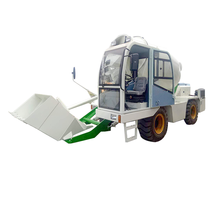 1.2CBM Auto Charging Self Propelled Concrete Mixing System Concrete Mixer Truck from professional manufacture with high quality