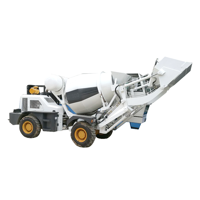 1.2CBM Auto Charging Self Propelled Concrete Mixing System Concrete Mixer Truck from professional manufacture with high quality