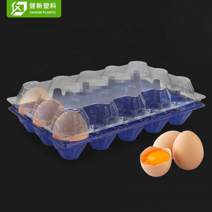 15 holes blister chicken eggs boxes packaging plastic egg tray containers