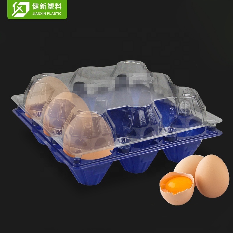 15 holes blister chicken eggs boxes packaging plastic egg tray containers