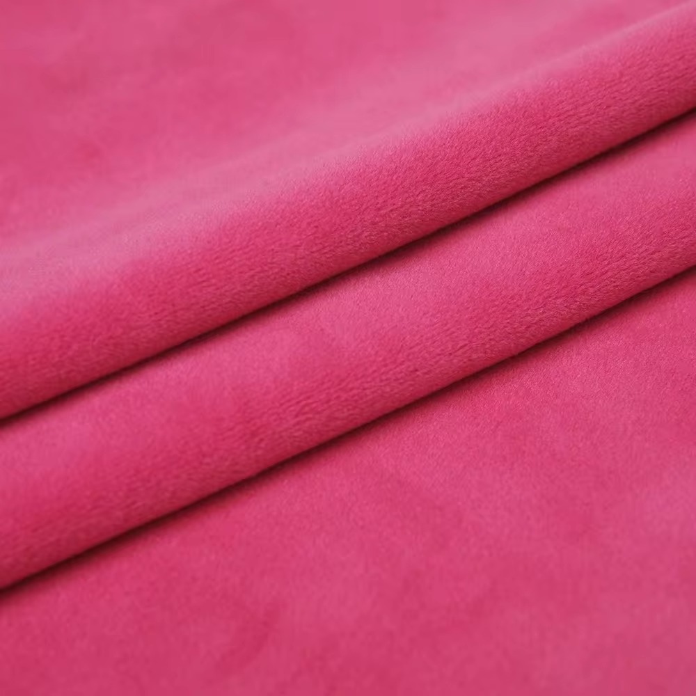 Manufacturing Flannel Fleece Fabric Super Soft Crystal Plush Fabric for Blankets Velvet Fabric for Clothing