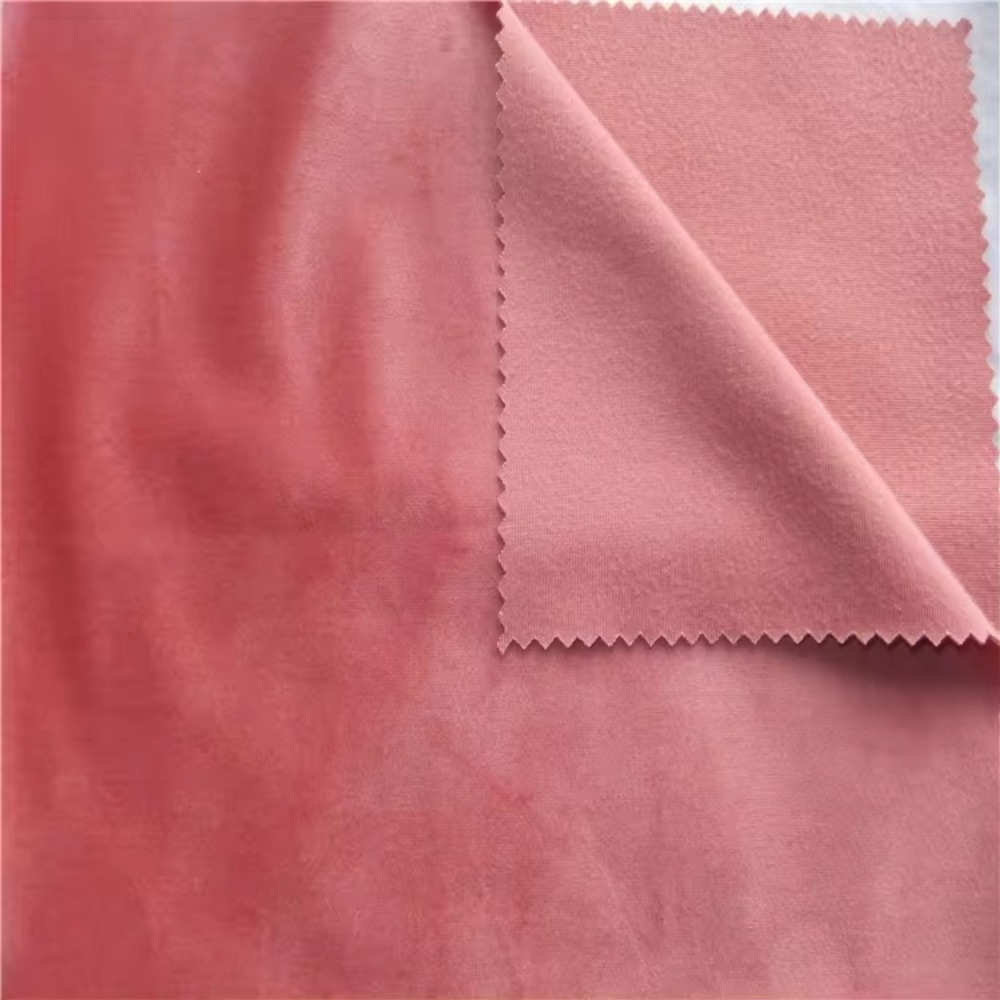 Textiles Manufacturing Suppliers 100 Polyester Home Deco Fabrics for Sofas Upholstery Fabric Woven Standard Plain Dutch Velvet