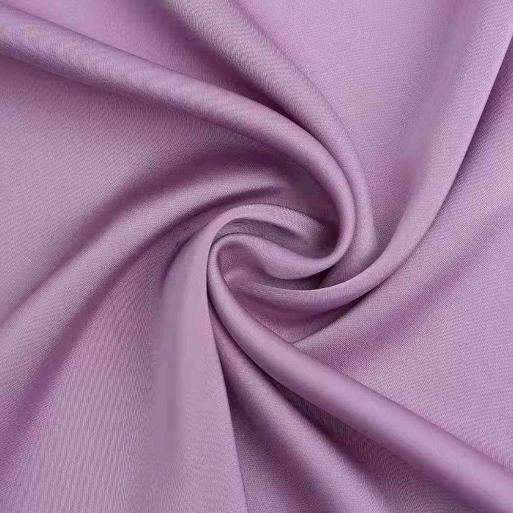 High quality cheap multi colors for choice polyester smooth shimmer solid color plain duchess satin fabric for pajamas