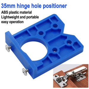 35mm DIY Locator Accurate Woodworking Mounting Hinge Drilling Jig Guide Door Hole Opener Concealed Cabinet Accessories Tool