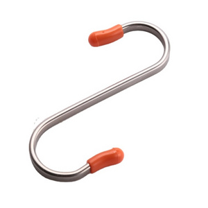 Manufacturer supply High quality S-hook metal 304 Stainless steel bathroom wardrobe kitchen S hook