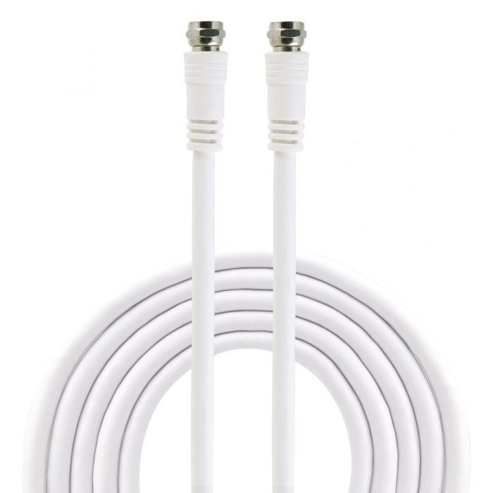 Dual quad shield satellite cable TV antena 18awg CCS CU satellite RG6U  coaxial cable rg6